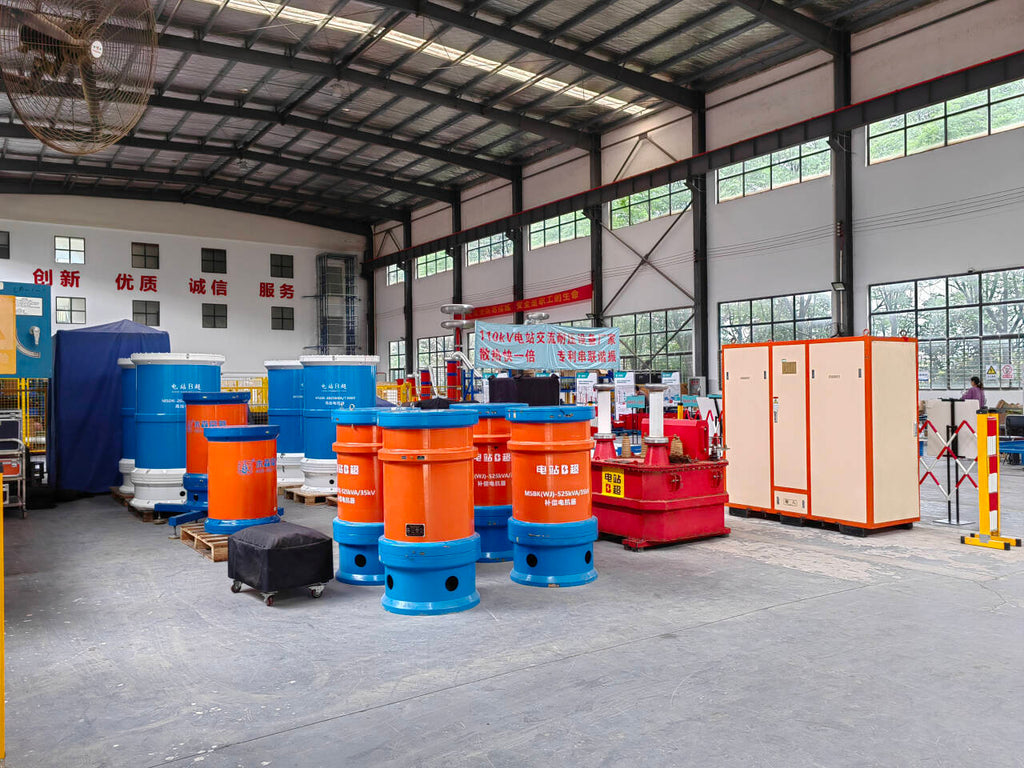 No Partial Discharge Variable Frequency Series Resonance Testing Device