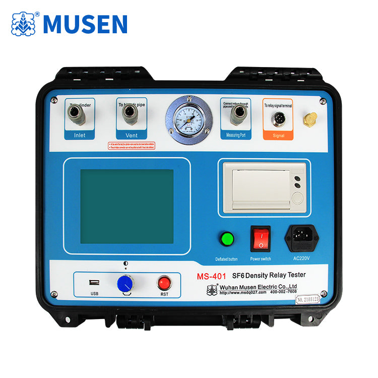 Gas Density Relay Calibration Instrument