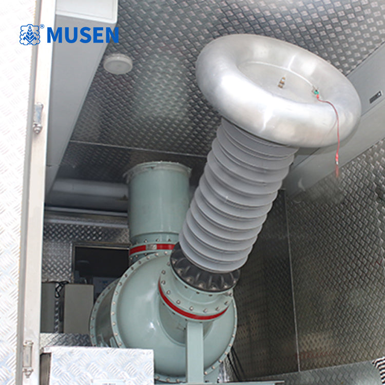 On-board high-voltage inflatable no partial discharge