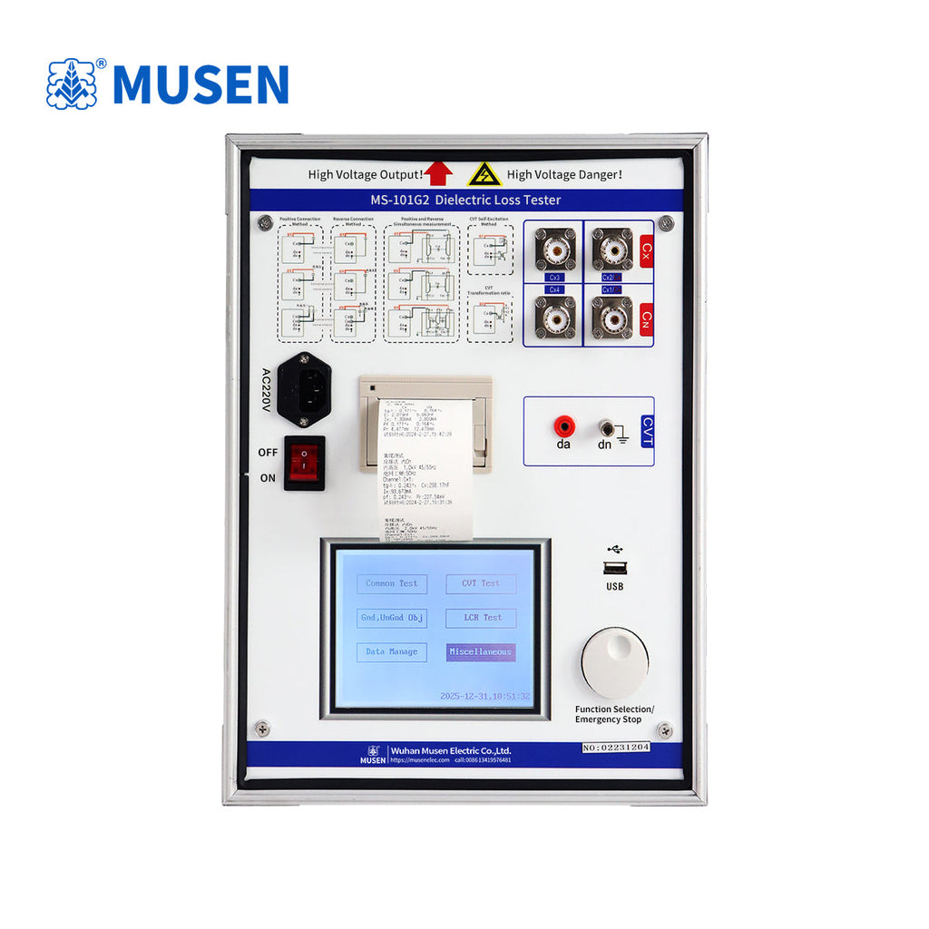 Anti-interference dielectric loss tester| Detailed introduction of technical principles