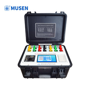 Three channel DC resistance tester
