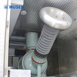 On-board high-voltage inflatable no partial discharge