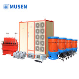 No partial discharge induced voltage withstand resonance